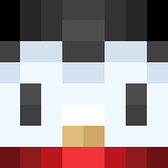 penguin with scarf