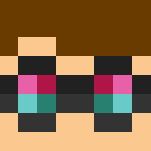 Minha skin(óculos coloridos)