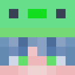 Green Axolotl Boy